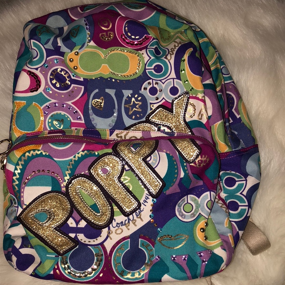 coach poppy backpack